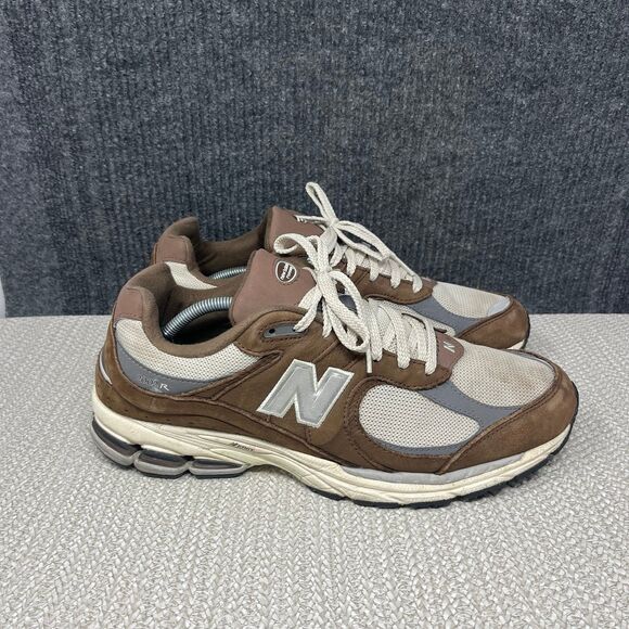 New Balance 2002R Adrift Moonbeam Mocha Brown Suede Shoes Mens 13 M2002RHS